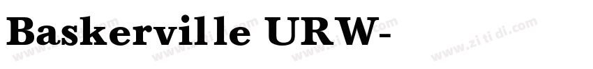 Baskerville URW字体转换